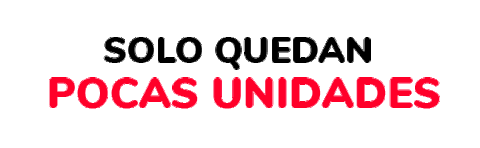 Últimas unidades